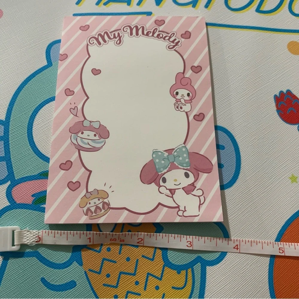 My Melody Mini Notebook, Memo Pads and Sticky Notes Set